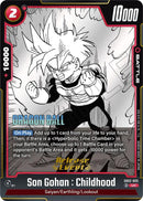 Son Gohan : Childhood (SB02-005) [Manga Booster 02 Release Event Cards]