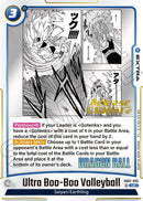 Ultra Boo-Boo Volleyball [Manga Booster 02 Release Event Cards]