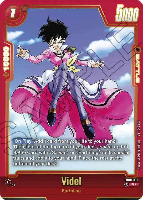 Videl (FB08-019) (Alternate Art) [Saiyan's Pride]