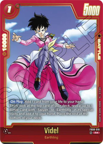 Videl (FB08-019) (Alternate Art) [Saiyan's Pride]