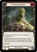 Awakening Bellow (Red) [U-WTR032] (Welcome to Rathe Unlimited)  Unlimited Rainbow Foil