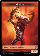 Rebel // Goblin Double-Sided Token [Phyrexia: All Will Be One Commander Tokens]