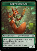 Food // Bushy Bodyguard Double-Sided Token [Bloomburrow Tokens]