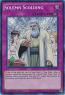 Solemn Scolding [MP15-EN186] Secret Rare