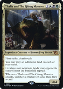 Thalia and The Gitrog Monster [March of the Machine Prerelease Promos]