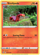 Sizzlipede (029/163) [Sword & Shield: Battle Styles]