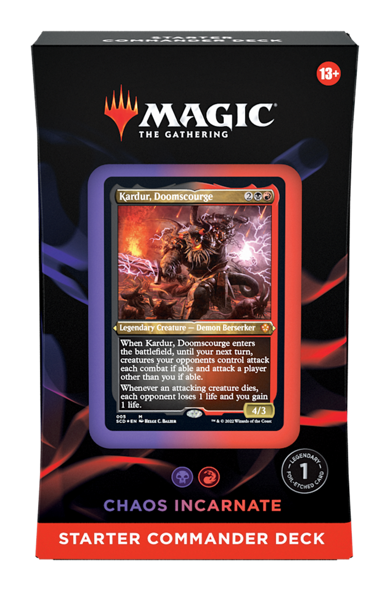 Chaos Incarnate - Starter Commander Deck