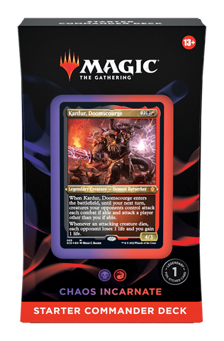 Chaos Incarnate - Starter Commander Deck