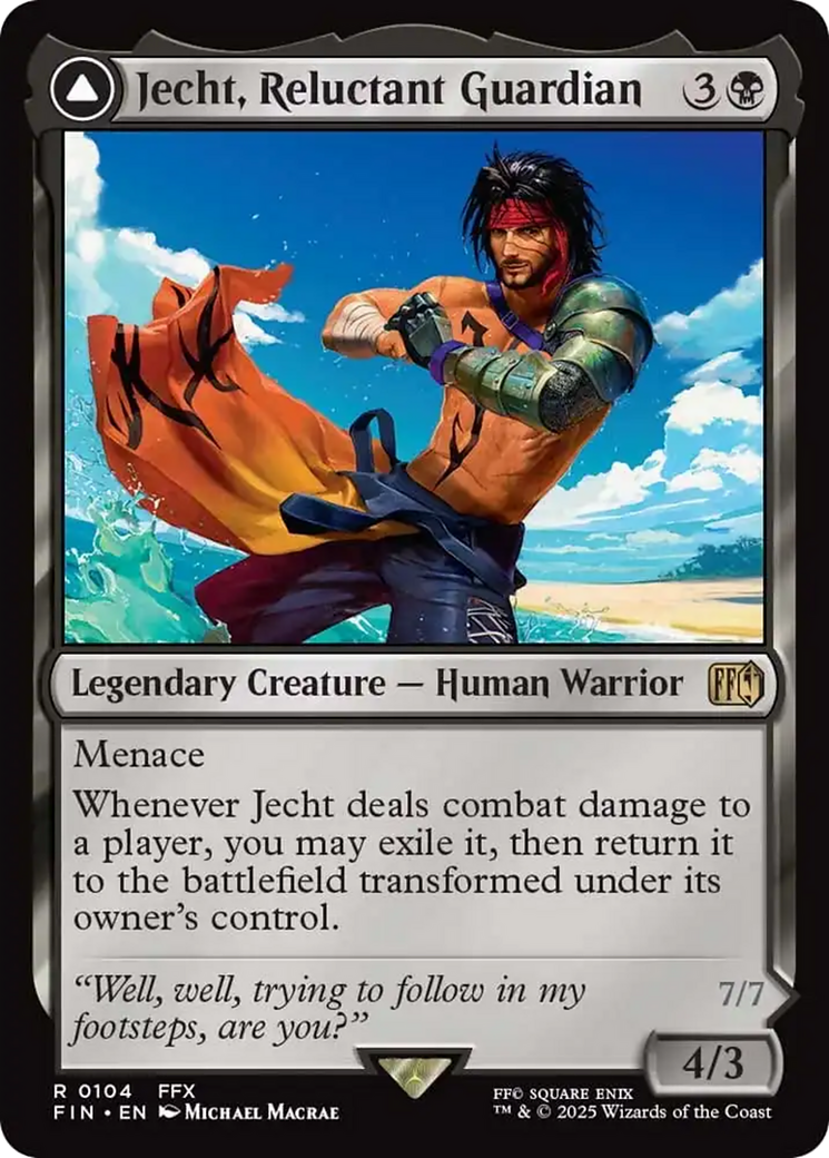 Jecht, Reluctant Guardian // Braska's Final Aeon [FINAL FANTASY]