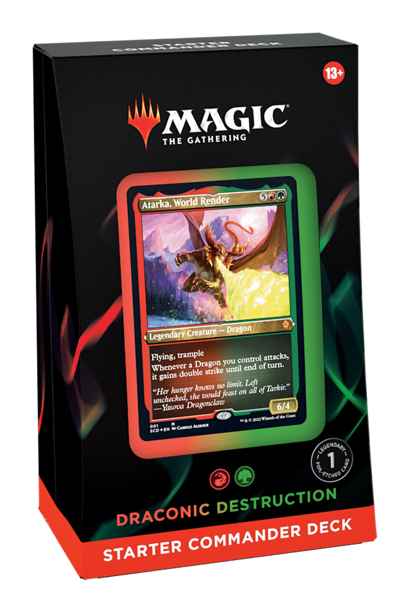 Draconic Destruction - Starter Commander Deck