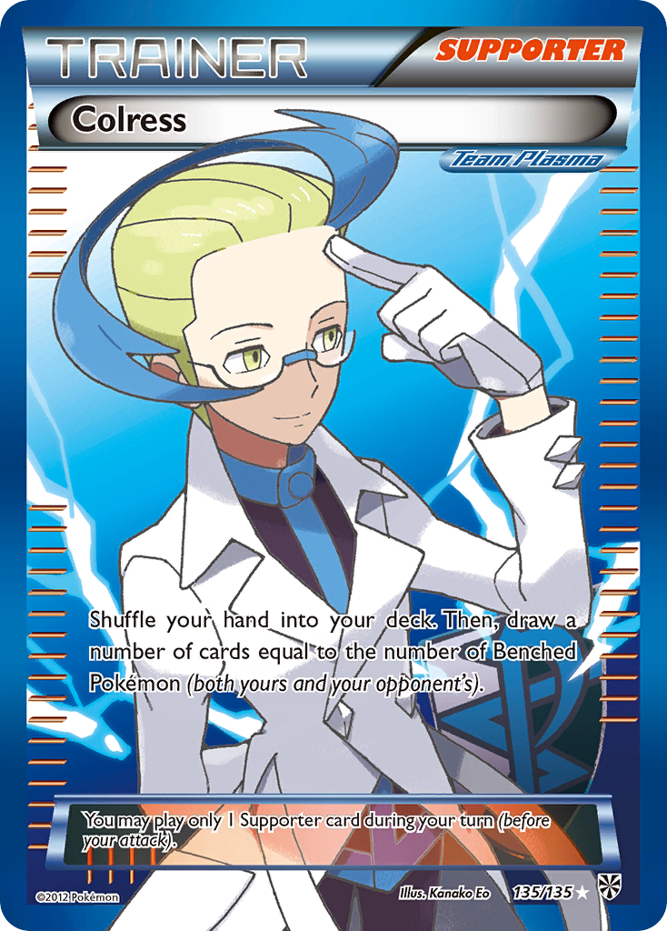 Colress (135/135) [Black & White: Plasma Storm]