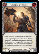 Emerging Dominance (Blue) [CRU040] (Crucible of War)  1st Edition Normal