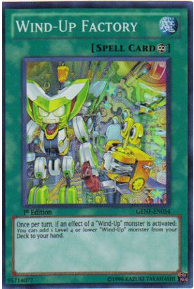 Wind-Up Factory [GENF-EN054] Super Rare